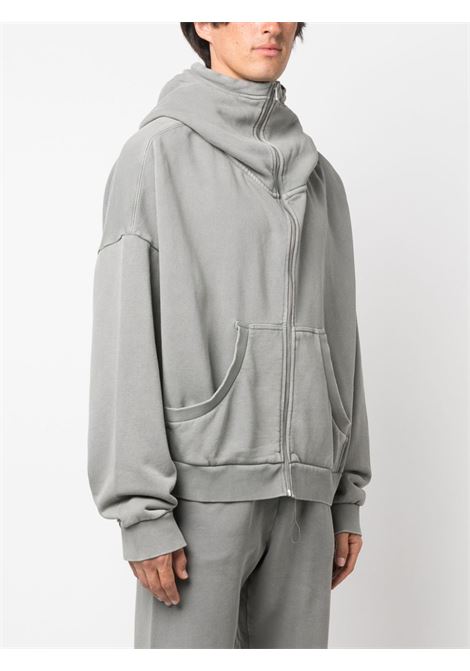 Grey zip-up hooded sweatshirt Entire Studios - unisex ENTIRE STUDIOS | ES2106RH